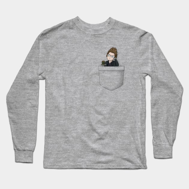 Pocket Ignis Long Sleeve T-Shirt by Silveretta